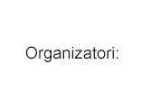 organizatori